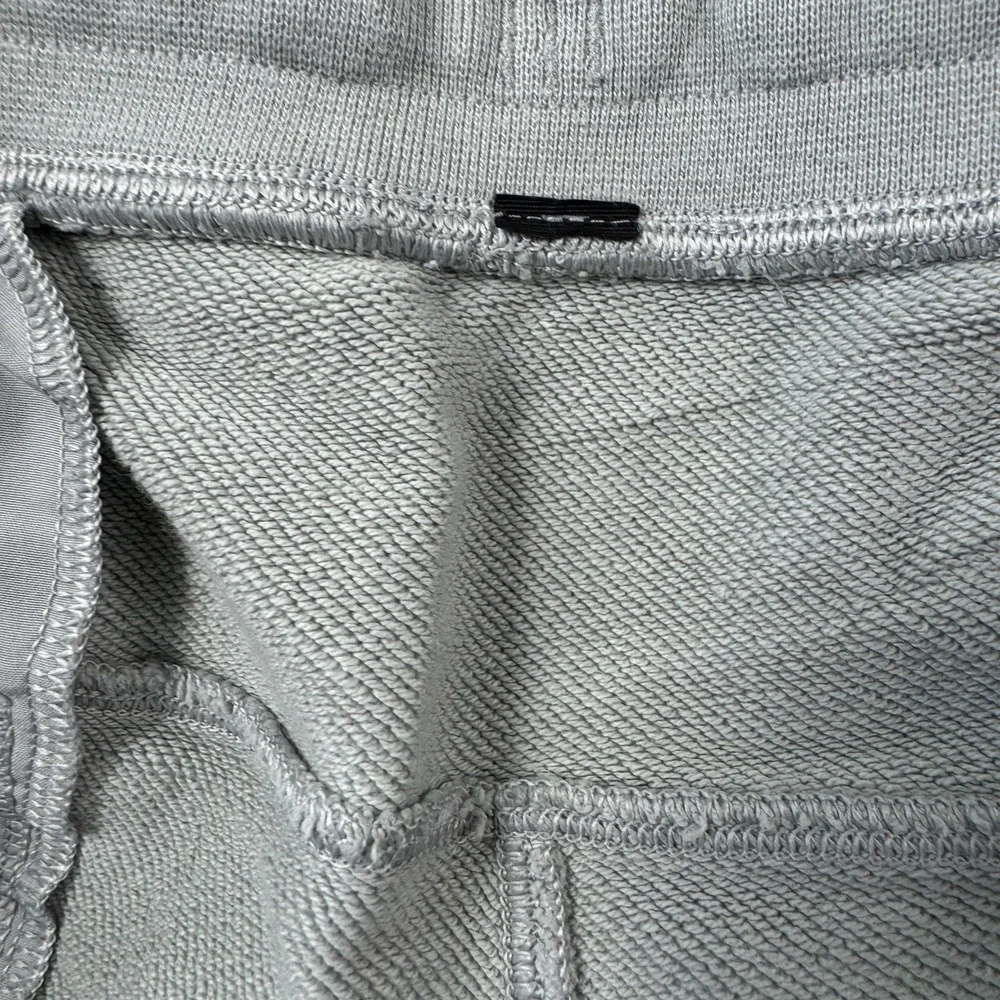 Lululemon French Terry Gray Cotton Blend Mens Sweatpant Size Large